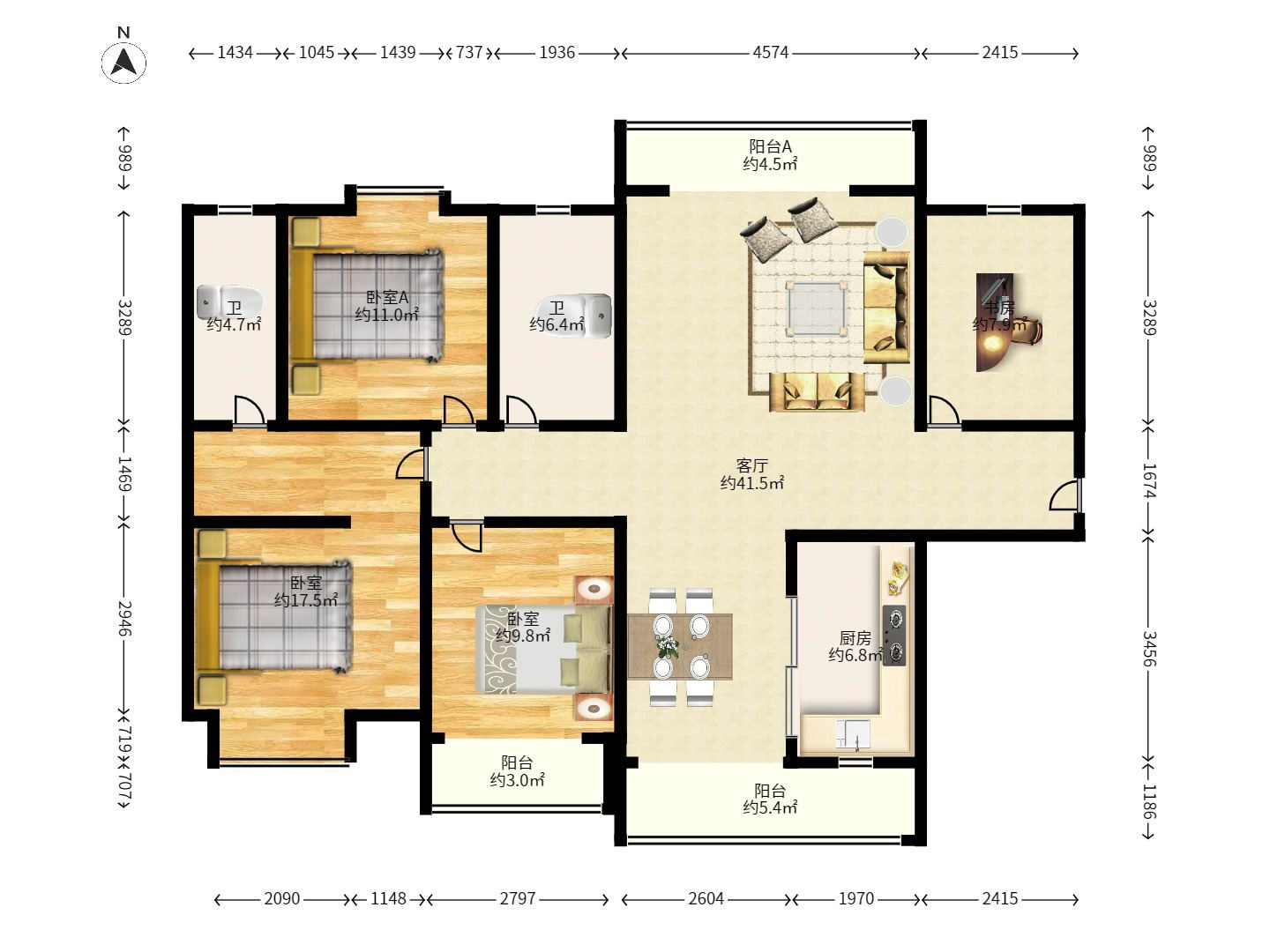 格兰小镇室内图2