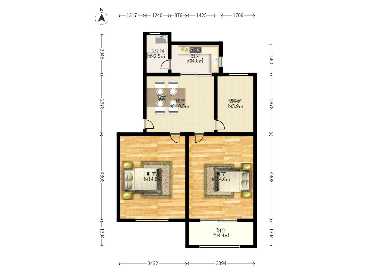 北正街散盘 北正街散盘室内图2