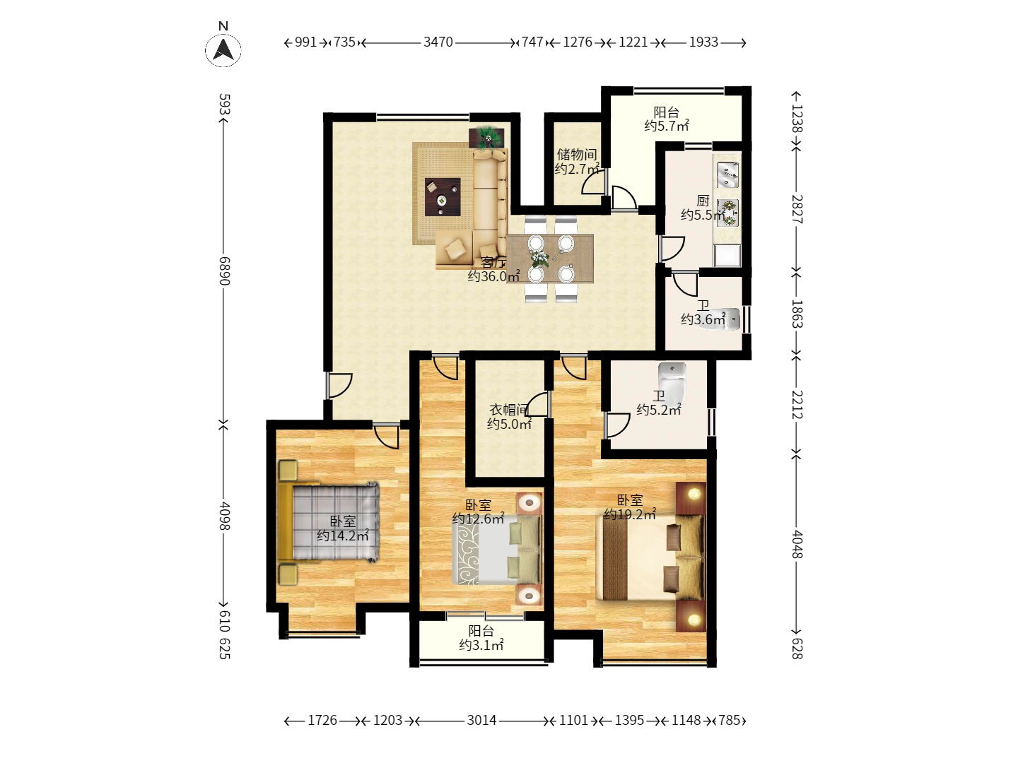 东方新城 东方新城室内图2