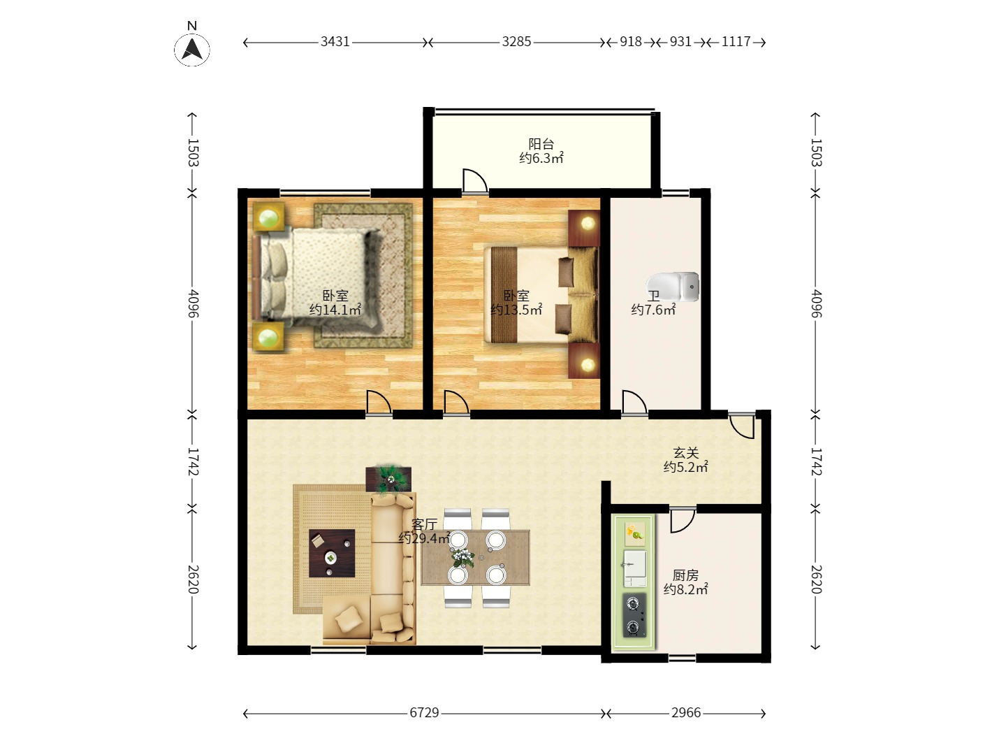 公交金盆小区 公交金盆小区室内图2