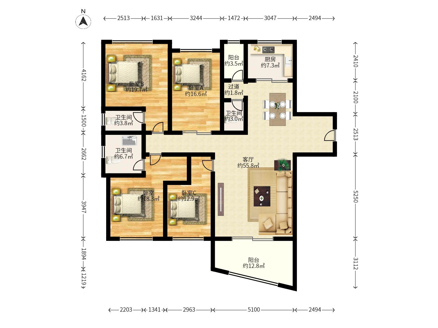 红橡华园(菲莎公馆) 红橡华园(菲莎公馆)室内图2