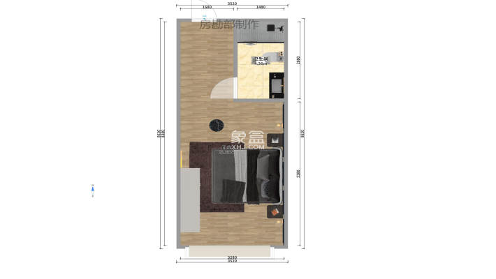 豪菲斯国际公寓（缤纷一季）室内图2