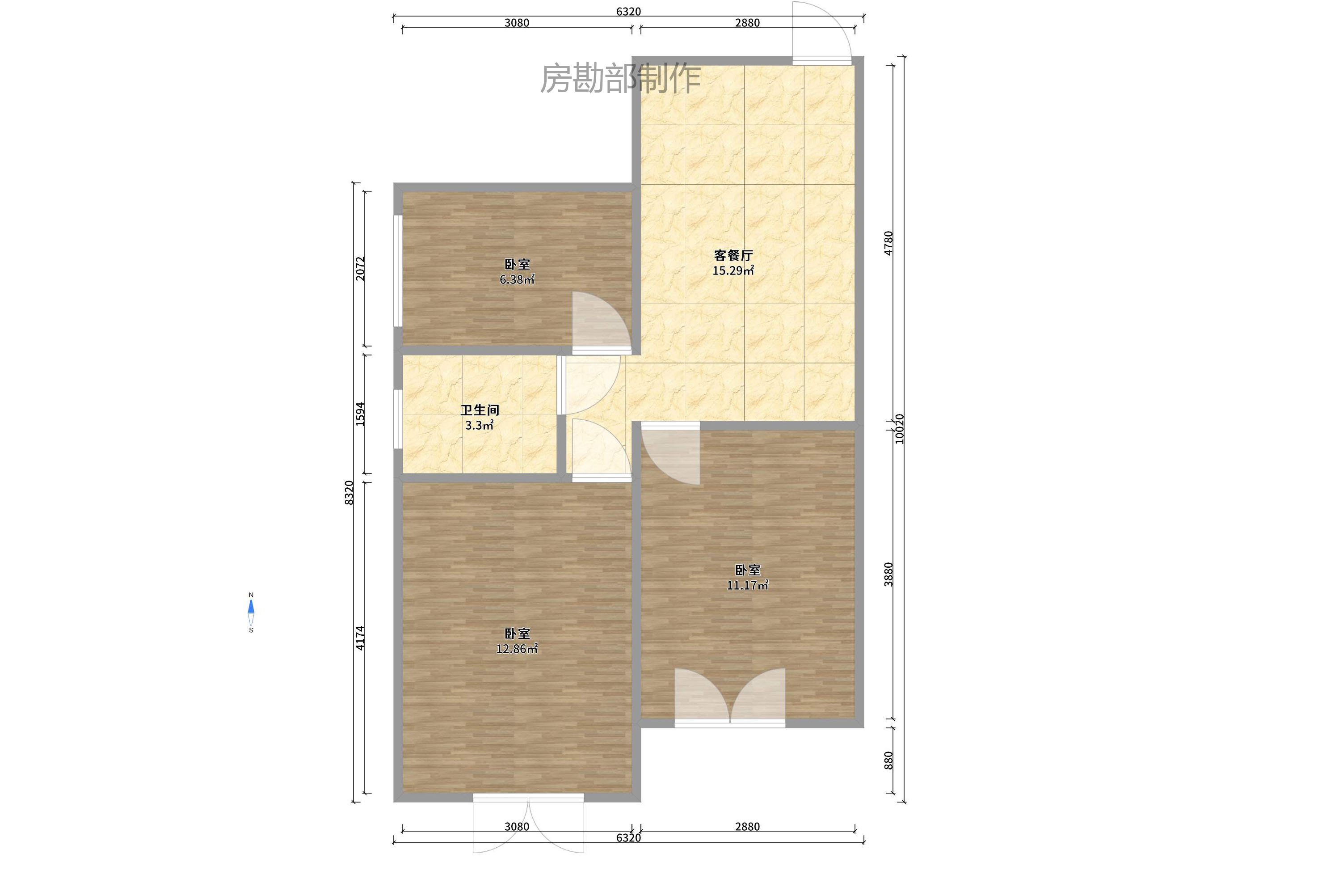 杨家山市政府宿舍 杨家山市政府宿舍室内图2