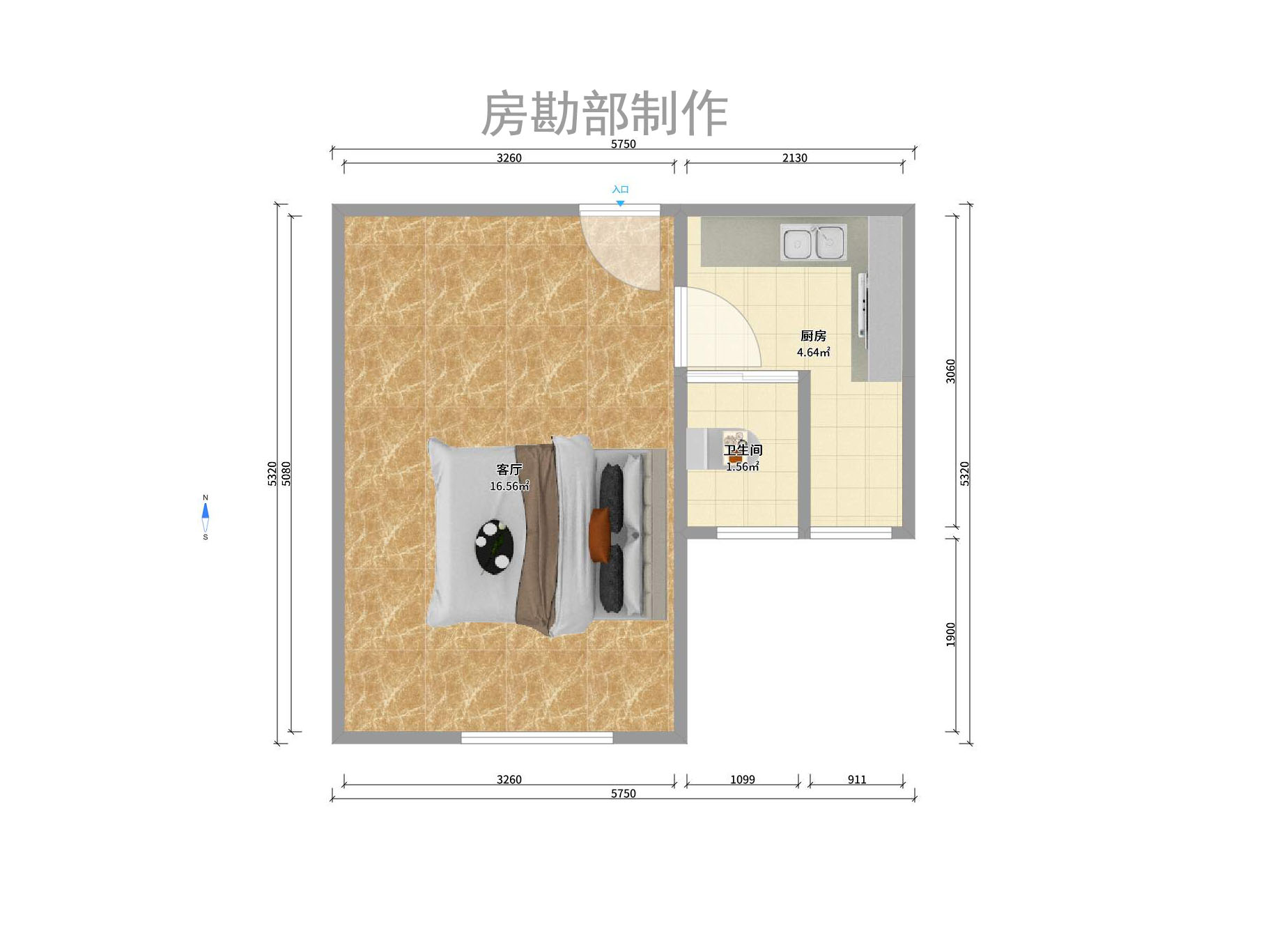 星沙派室内图2
