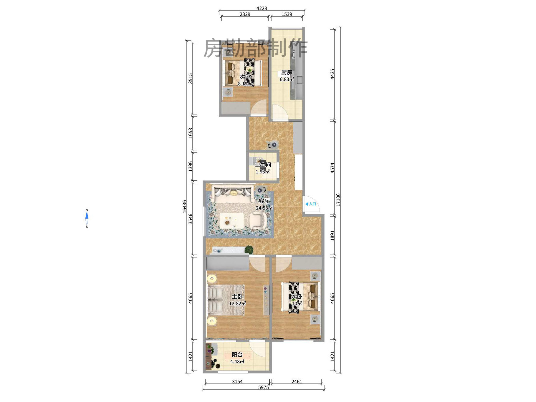 中南家园 中南家园室内图2