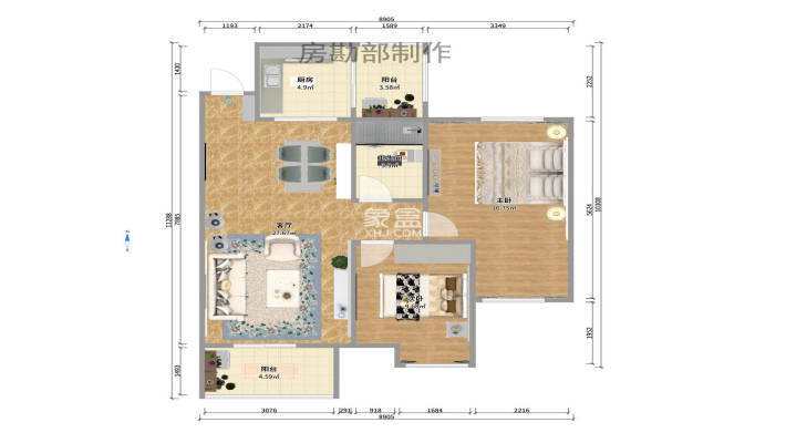 中城丽景香山园 中城丽景香山园室内图2