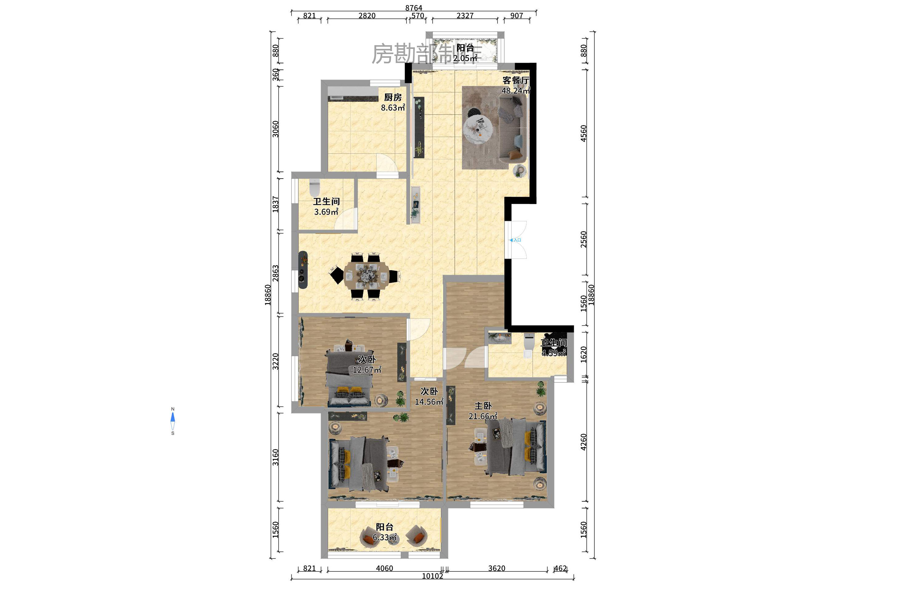 中江佳境天成室内图2