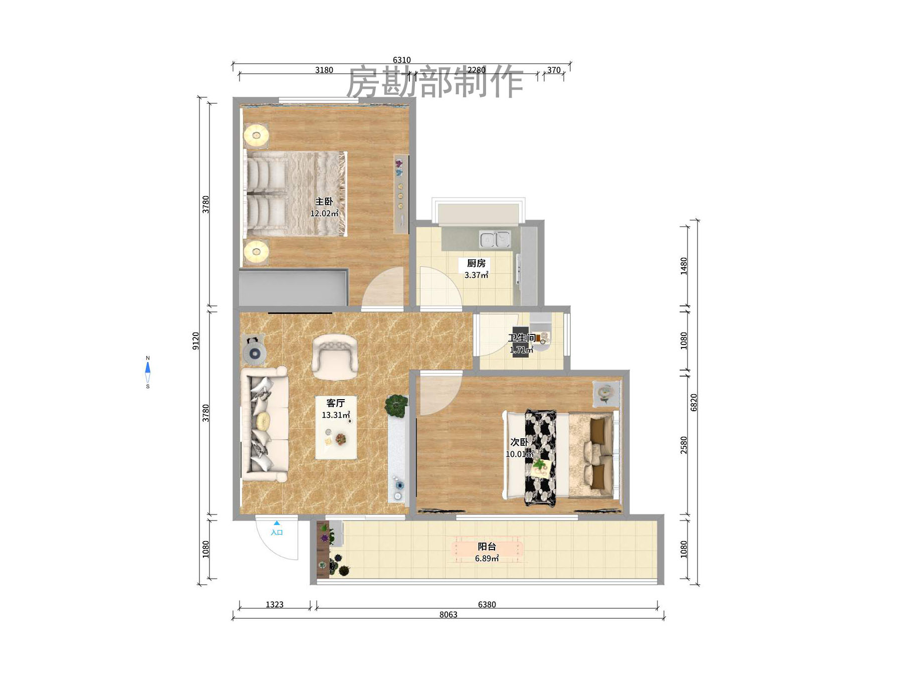 湖商住宅楼 湖商住宅楼室内图2