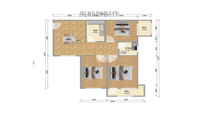 中国铝业单位宿舍室内图2