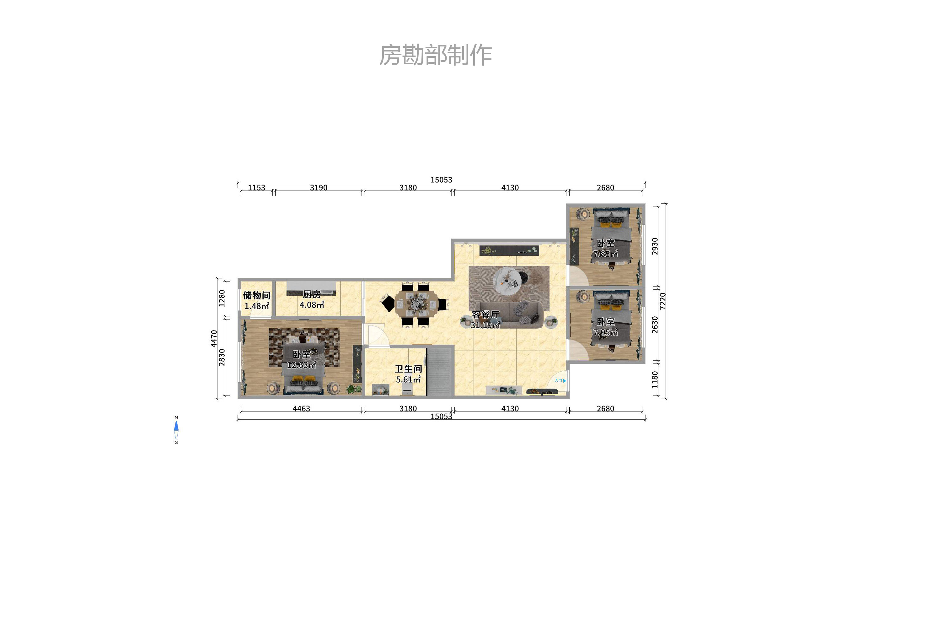 旺盛佳园室内图2