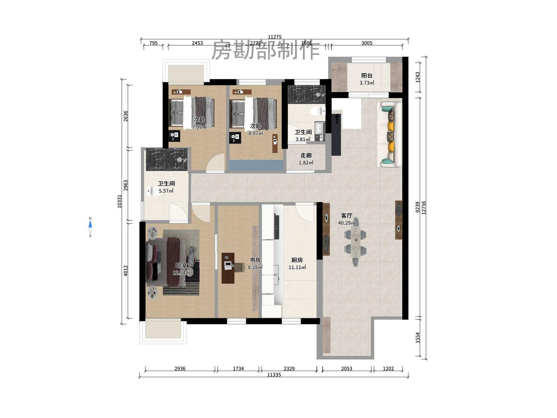 通泰梅岭苑 通泰梅岭苑室内图2
