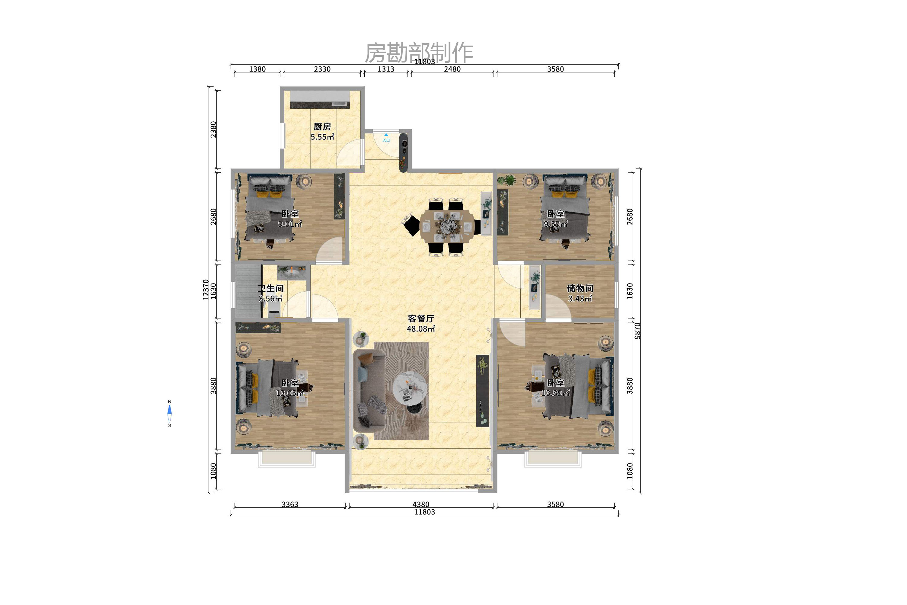金地华园 金地华园室内图2