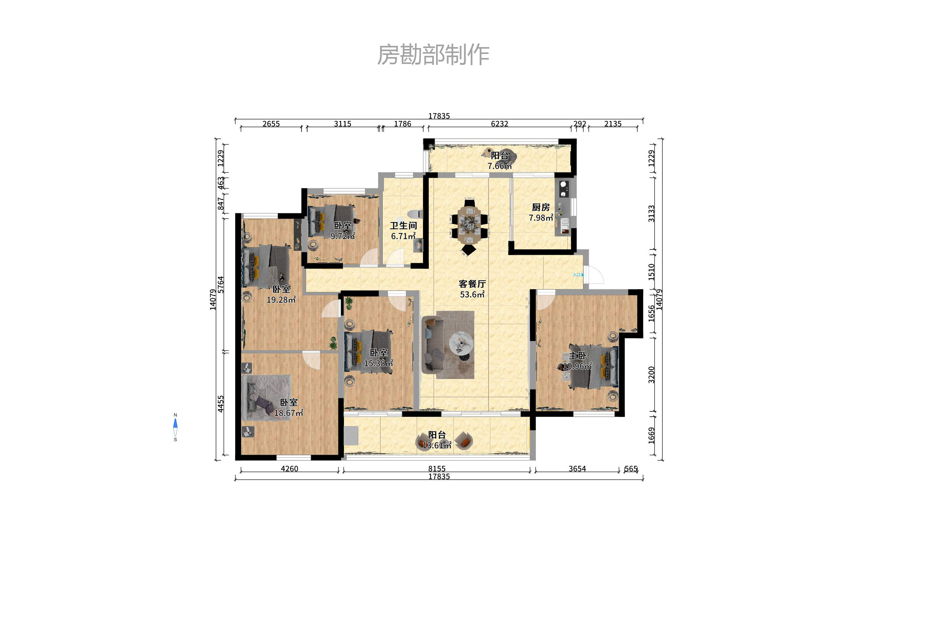 融科東南海室內(nèi)圖2