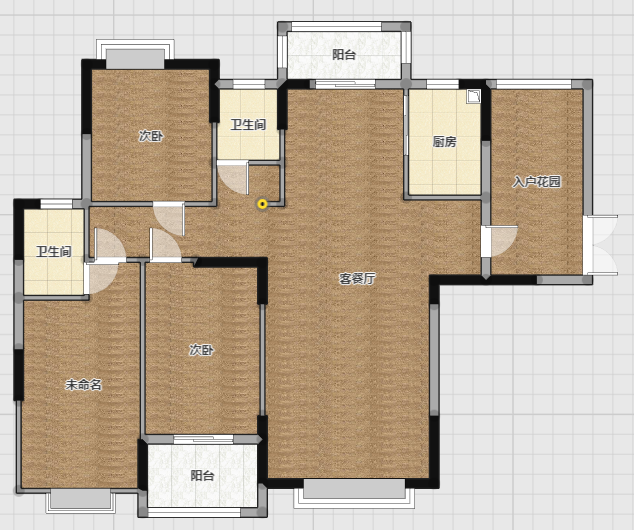 团圆嘉苑(蔡家村安置基地) 3室2厅1卫 1400.0元/月 团圆嘉苑(蔡家村安置基地) 3室2厅1卫 1400.0元/月户型图