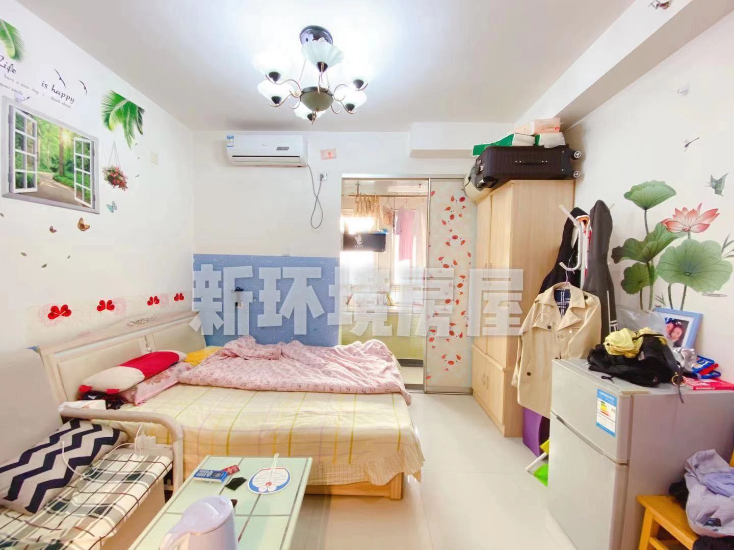华城泊郡  1室0厅1卫   1500.00元/月户型图