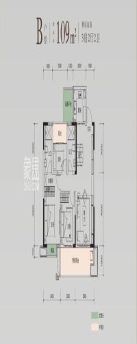 金地都会风華户型图