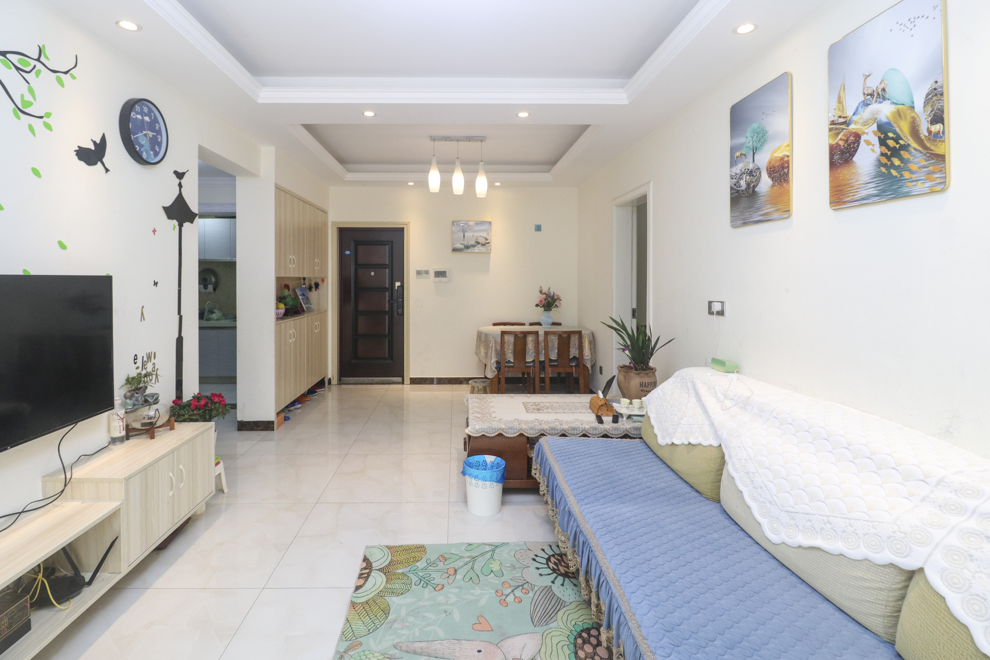 当代滨江MOMA  3室2厅1卫    137.8万客厅