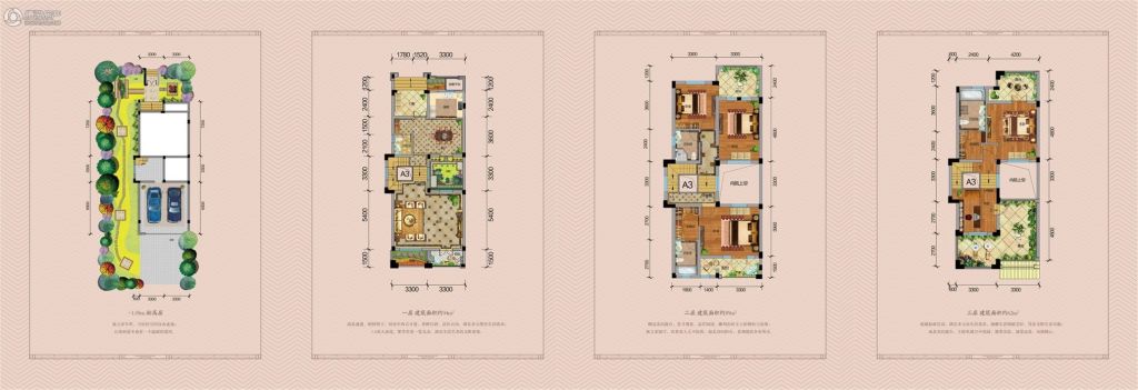 耀江花园天鹅堡别墅区  5室2厅3卫   360.00万户型图