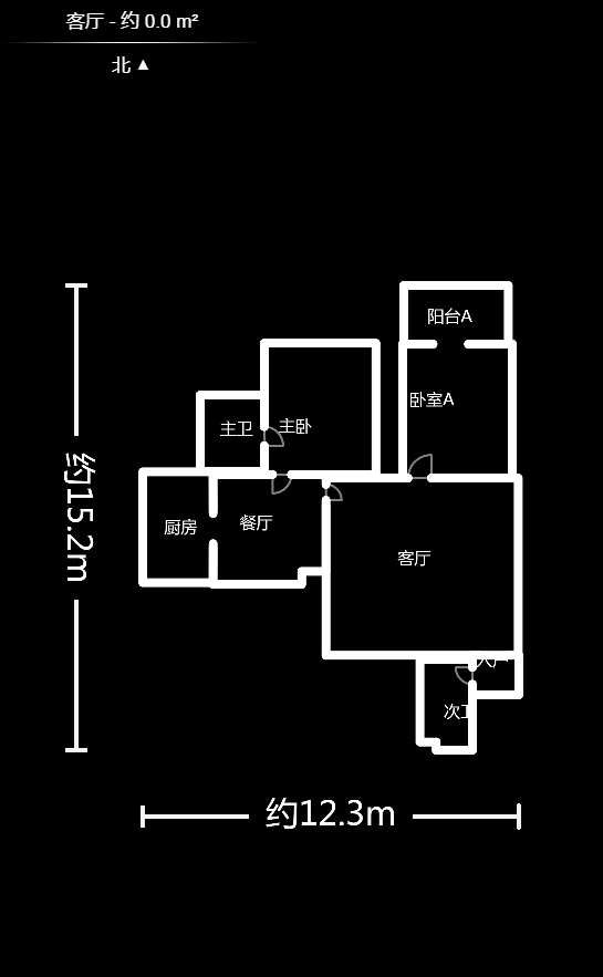 雅园小区 3室2厅2卫 2800.0元/月 雅园小区 3室2厅2卫 2800.0元/月户型图