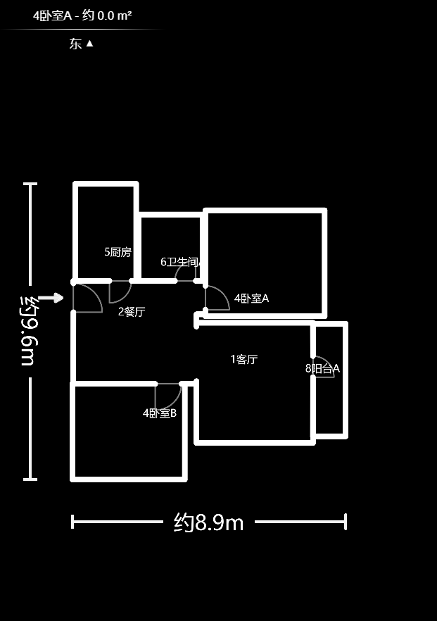 宜家湘颂（景致雅苑）  2室1厅1卫   75.00万户型图
