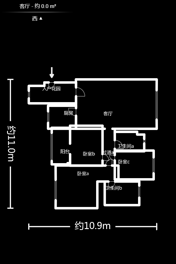 佳兆业水岸新都  3室2厅2卫    52.8万户型图