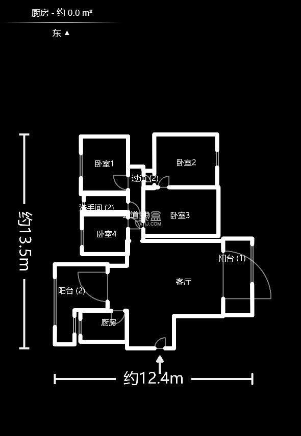 新華都萬家城  4室2廳2衛(wèi)   136.00萬