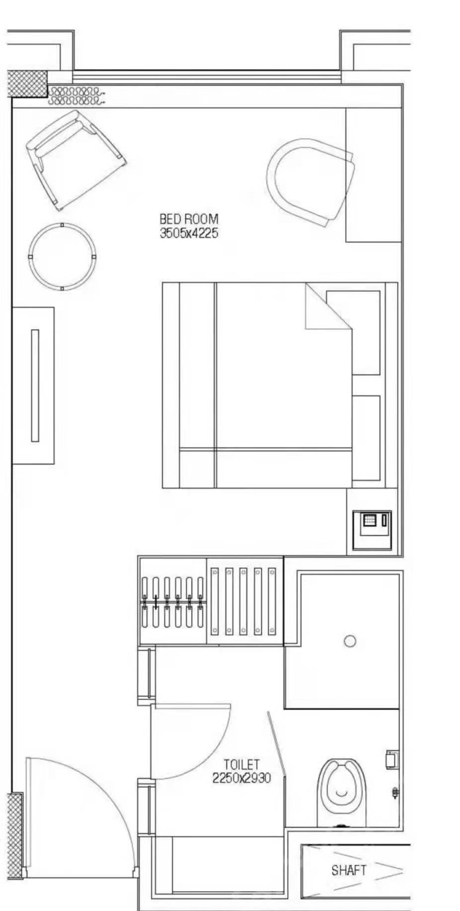 太一格 1室1厅1卫 1500.0元/月 太一格 1室1厅1卫 1500.0元/月户型图