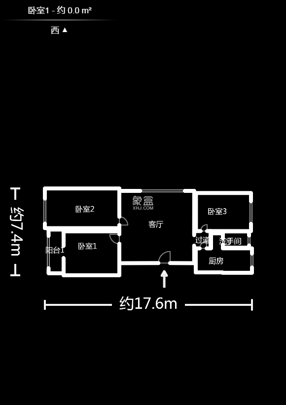 官塘沖社區(qū)建安小區(qū)  3室1廳1衛(wèi)   62.80萬(wàn)