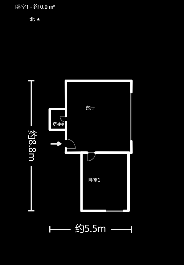 德政园  2室2厅1卫    36.0万户型图