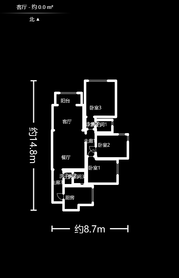 上海城小区  3室2厅1卫    76.0万 上海城小区  3室2厅1卫    76.0万户型图