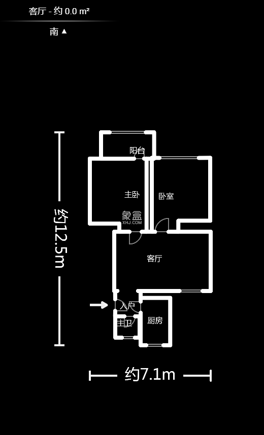 燕山街社區(qū)  2室1廳1衛(wèi)   45.00萬