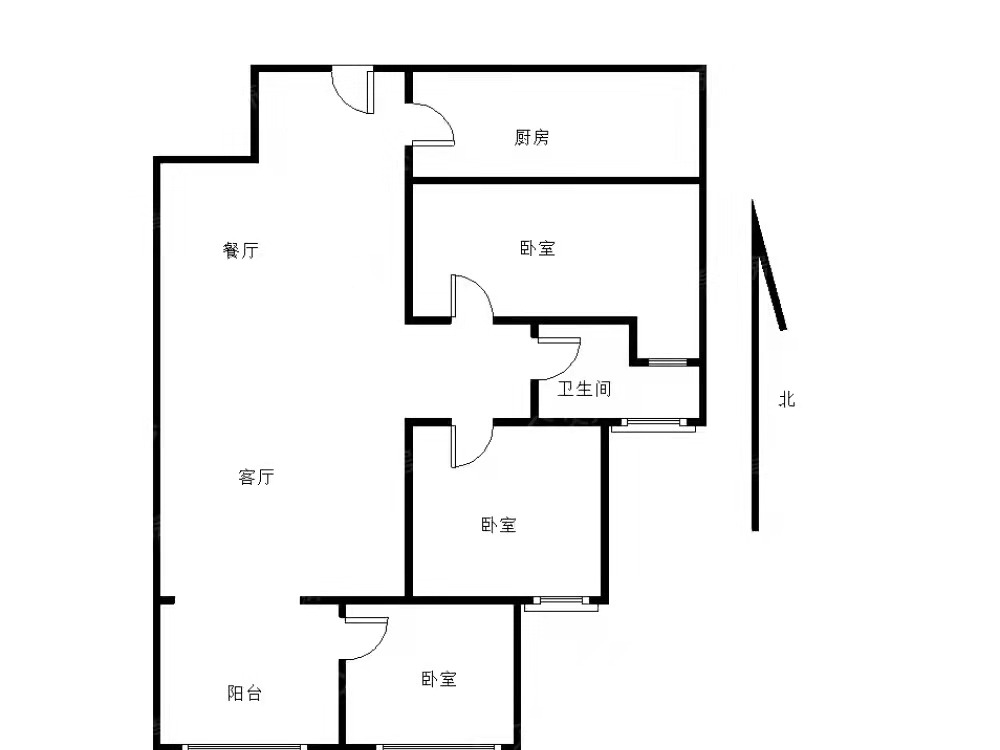 爱丁堡  3室2厅1卫   43.00万客厅
