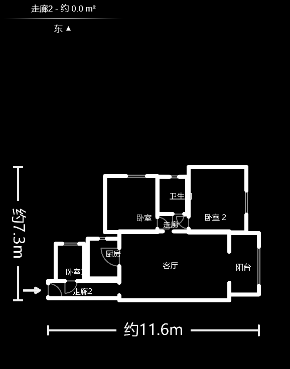 中国铁建国际城二期 3室2厅1卫 72.0万 中国铁建国际城二期 3室2厅1卫 72.0万户型图