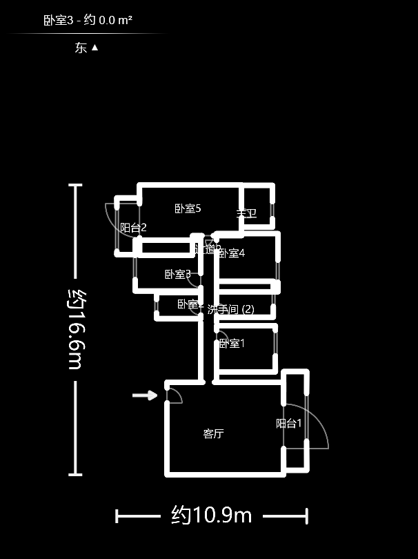高桥现代商贸城  4室3厅2卫    118.88万户型图