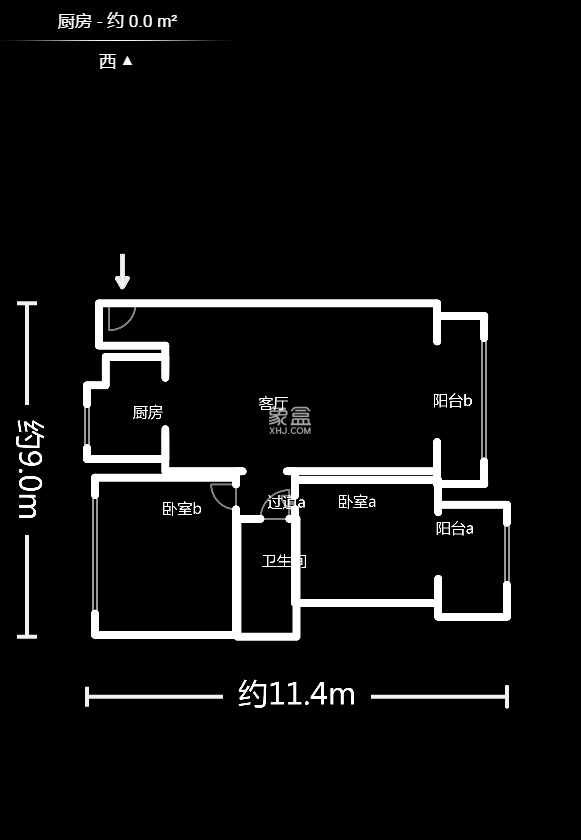 颐和佳园  2室2厅1卫   1500.00元/月室内图1