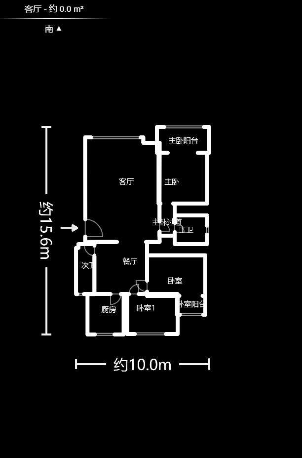 芙蓉苑  3室2厅2卫    98.0万户型图