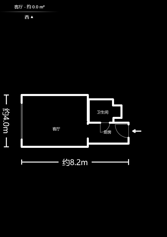 中交广场公寓 1室1厅1卫 35.0万 中交广场公寓 1室1厅1卫 35.0万户型图