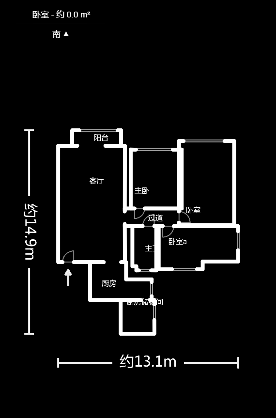 荣鑫家园  3室2厅2卫    62.8万户型图