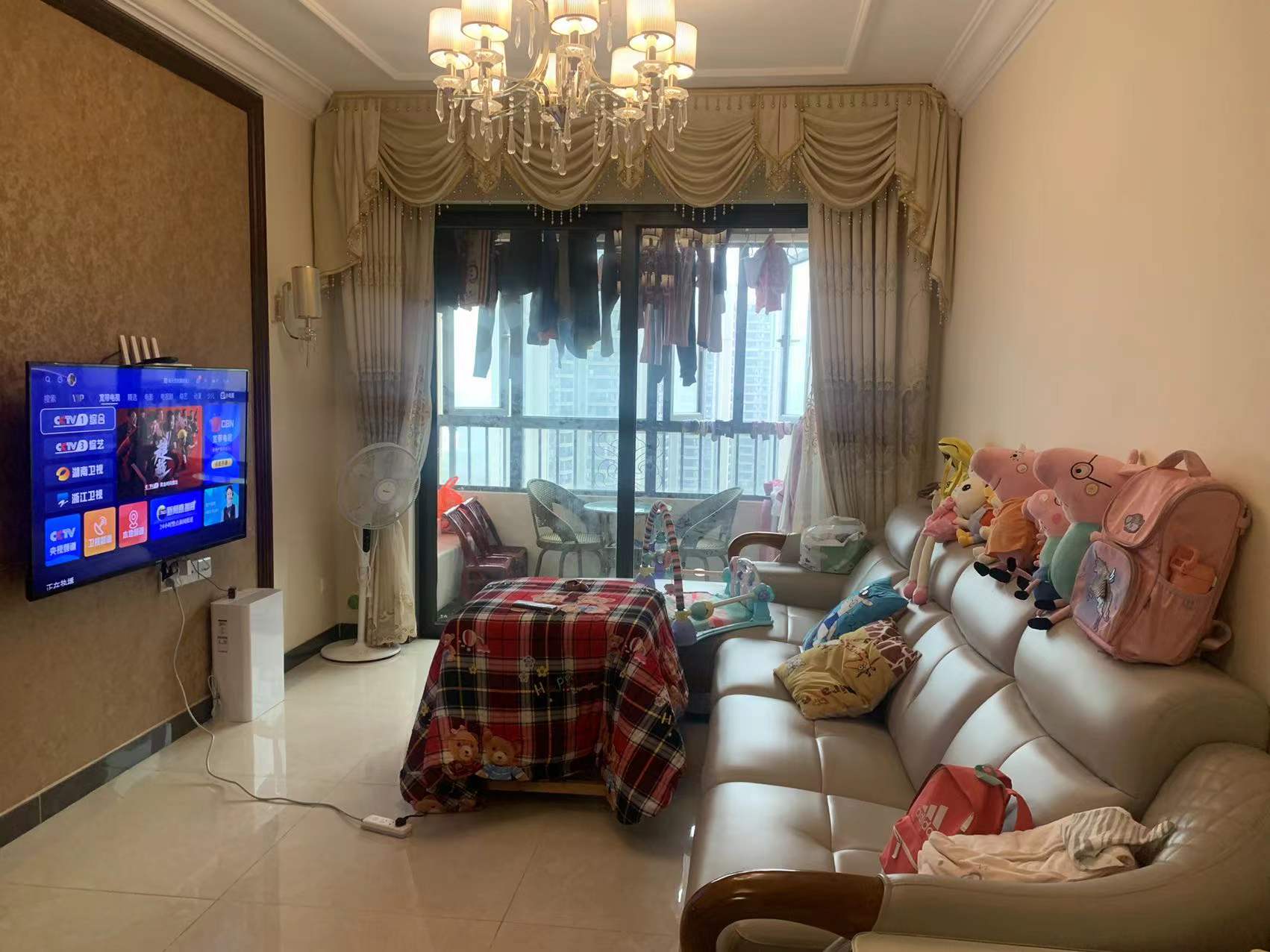 恒大绿洲 2室2厅1卫 1600.0元/月 恒大绿洲 2室2厅1卫 1600.0元/月户型图