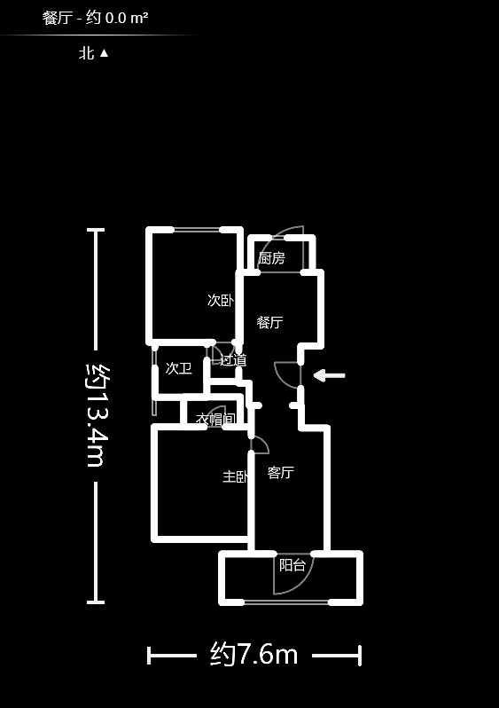 长房西城湾 2室2厅1卫 2580.0元/月 长房西城湾 2室2厅1卫 2580.0元/月户型图