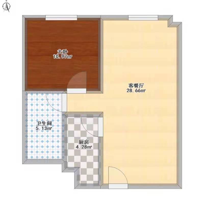 鹏利广场  1室1厅1卫    1300.0元/月 鹏利广场  1室1厅1卫    1300.0元/月户型图