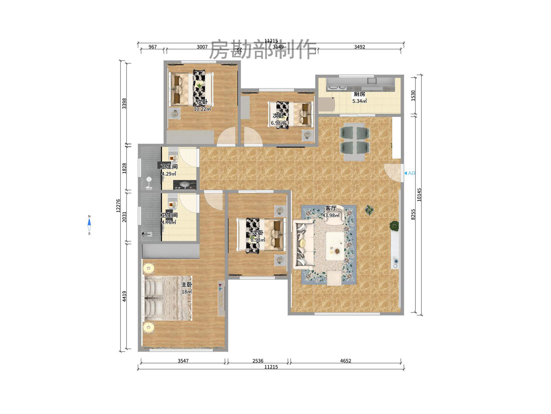 江河中央洋房 江河中央洋房室内图2