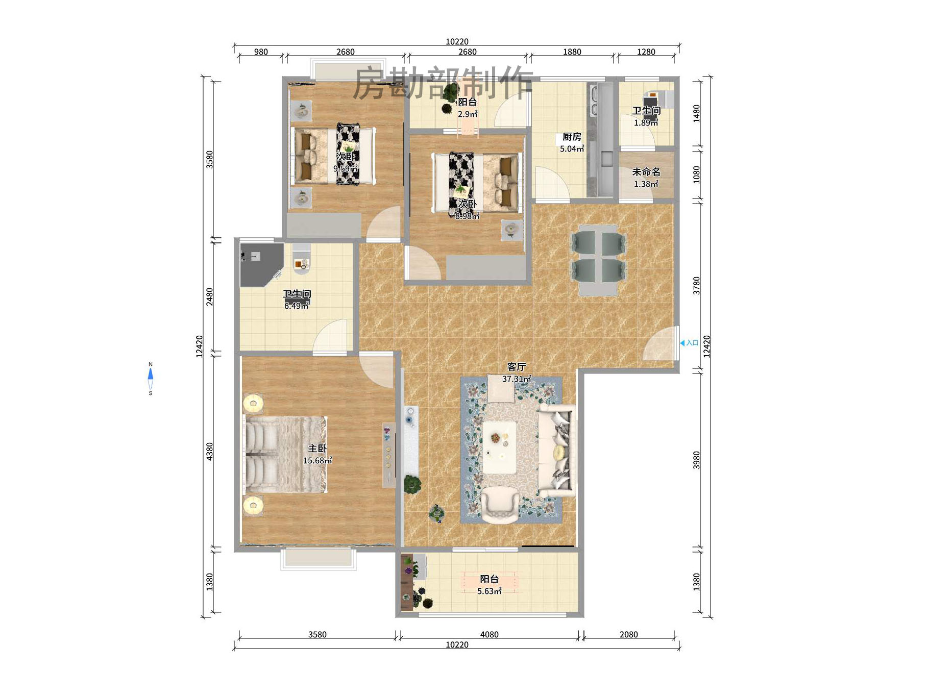 东门壹号家园 东门壹号家园室内图2