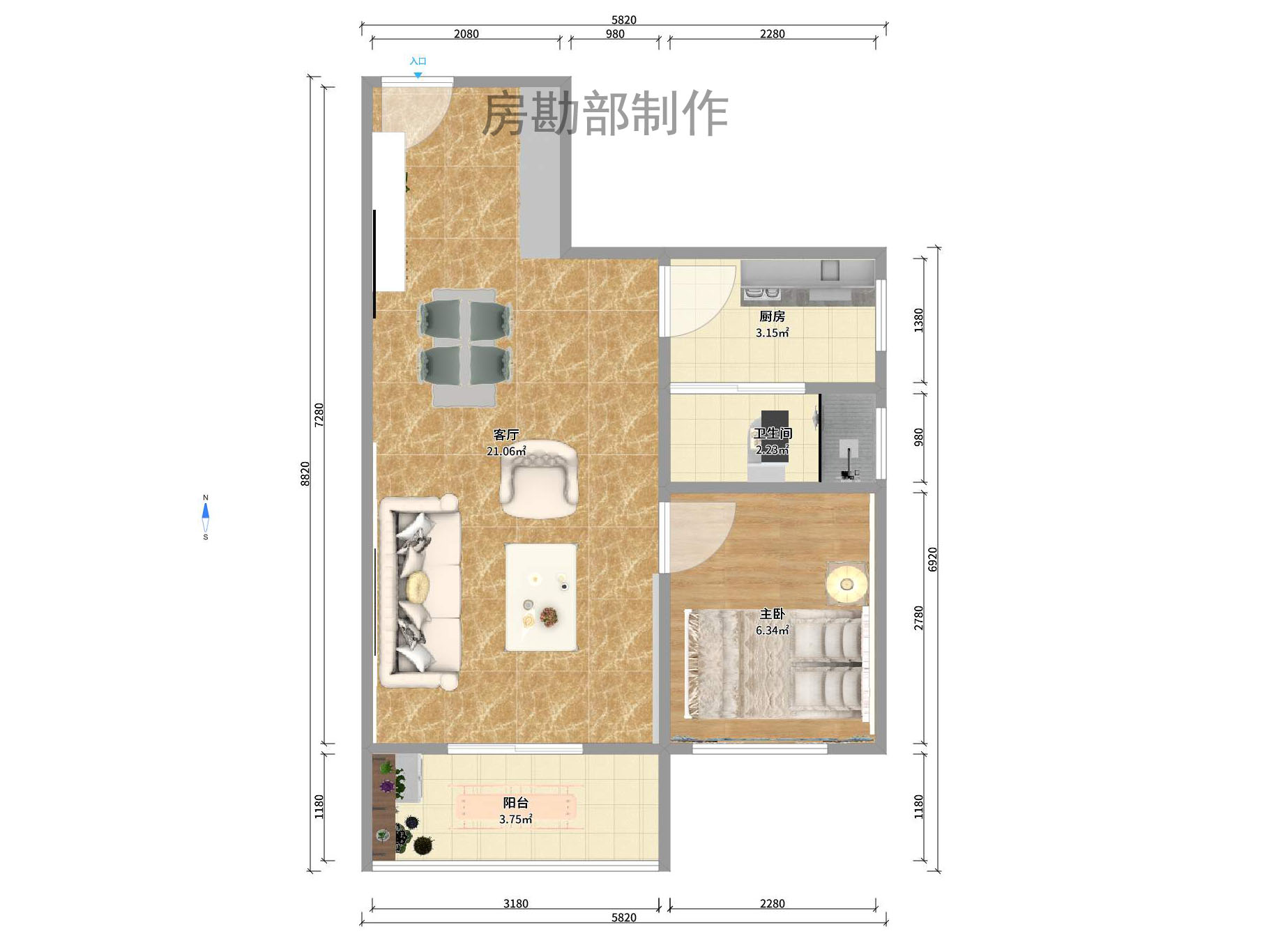 紫萊閣室內(nèi)圖2