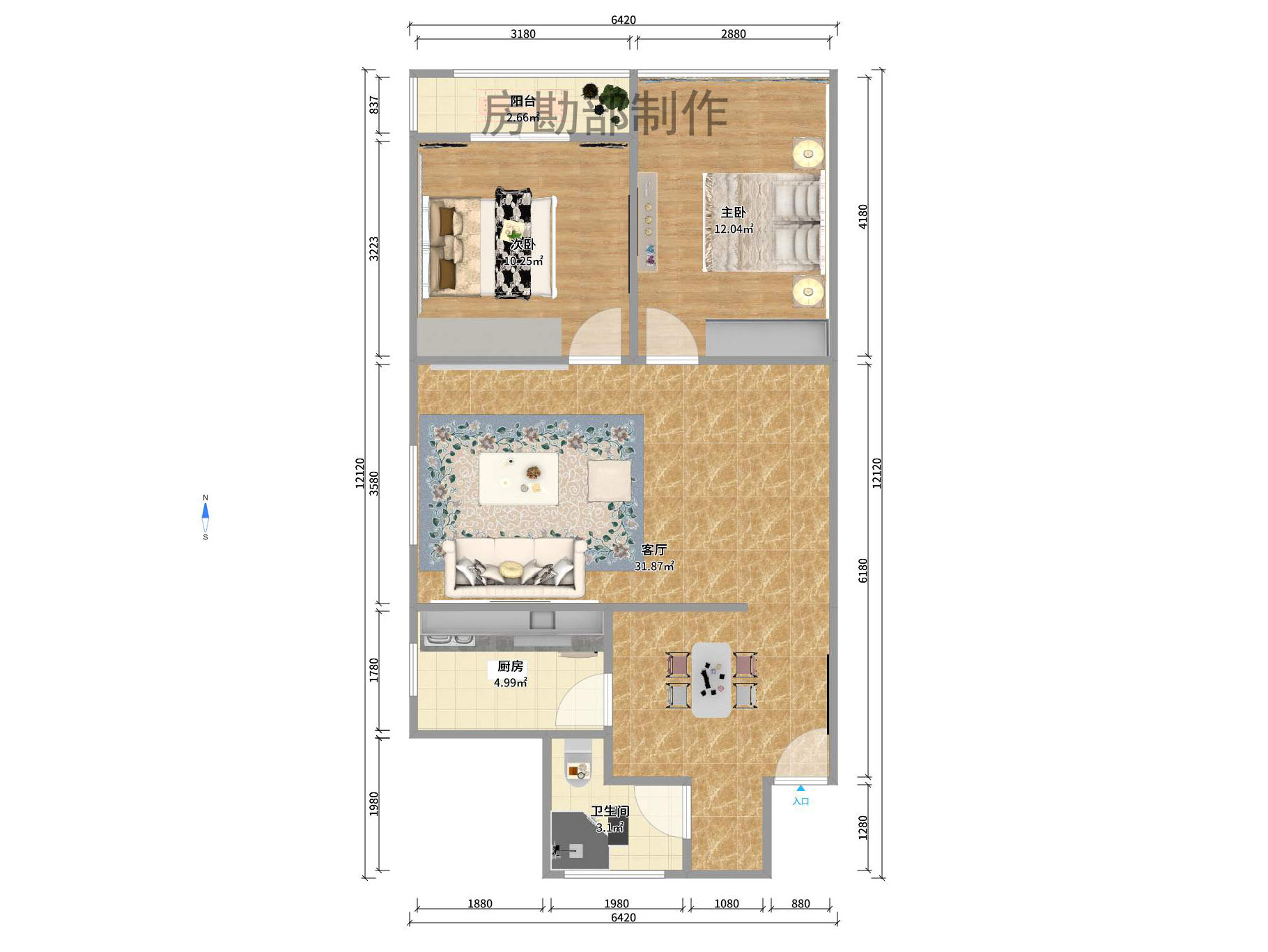 建工集团单位房室内图2
