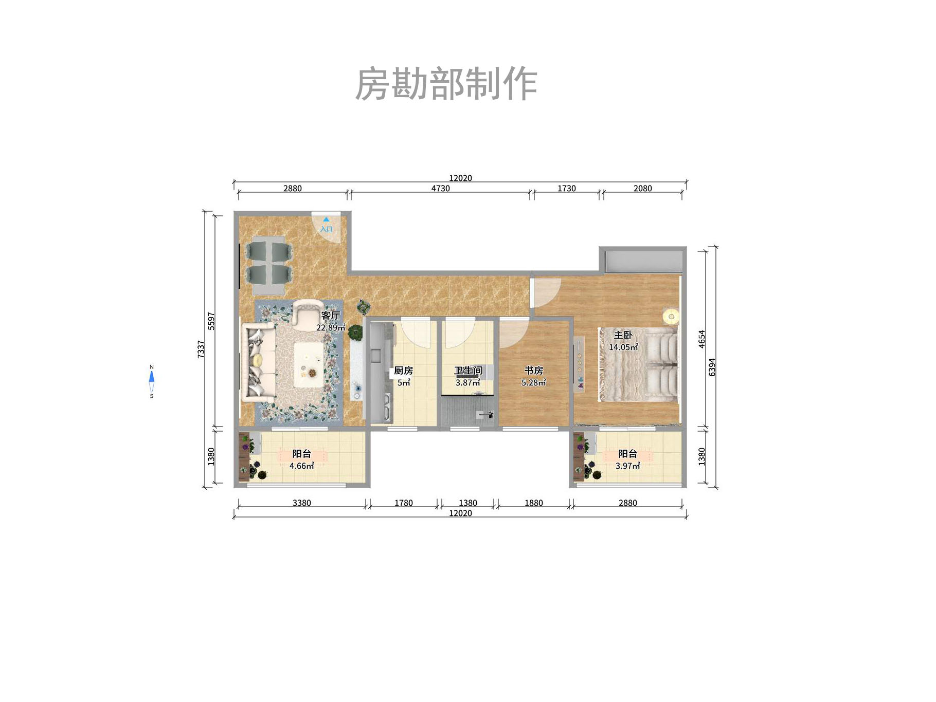 兰亭峰景室内图2