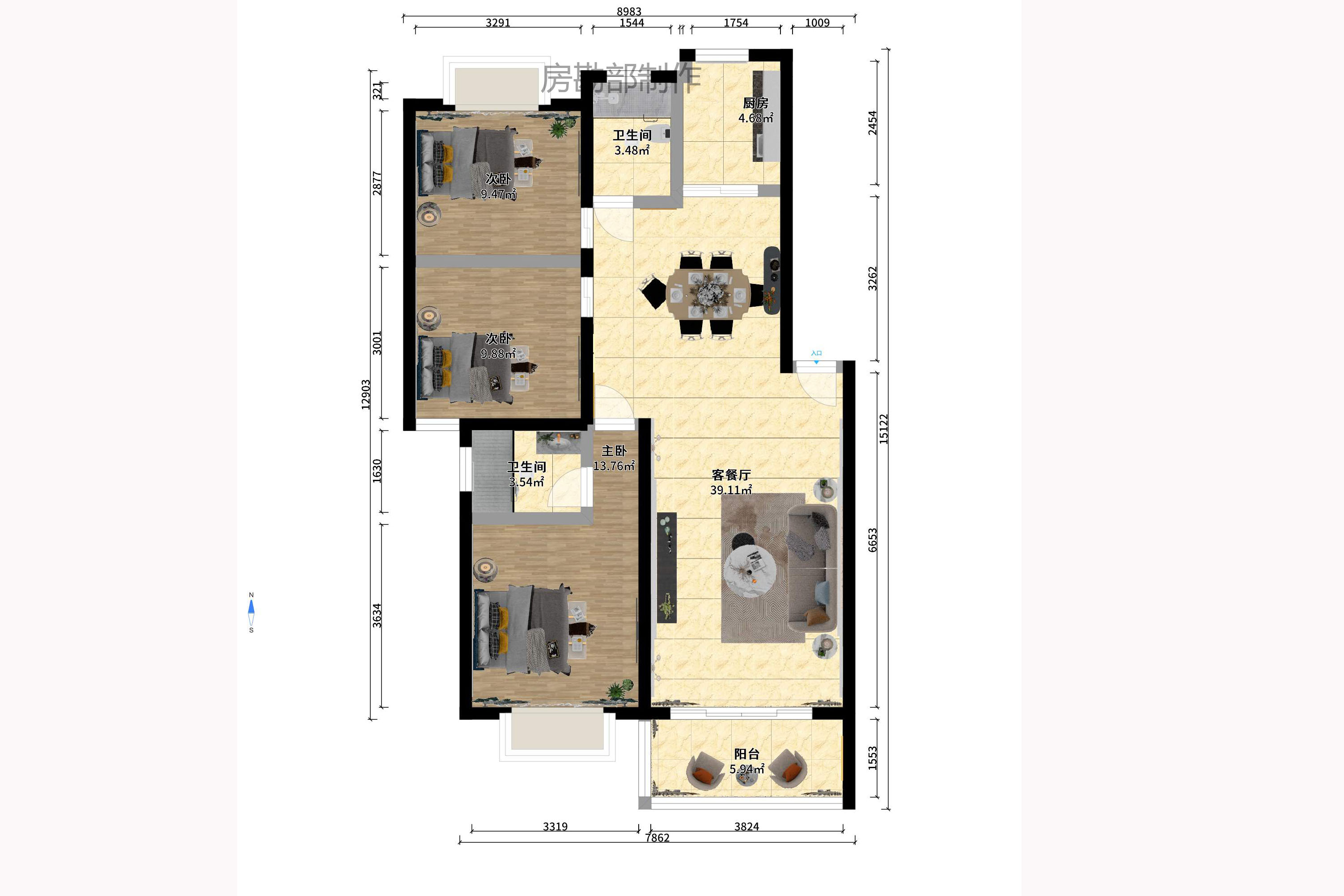 恒鑫澜北湾 恒鑫澜北湾室内图2