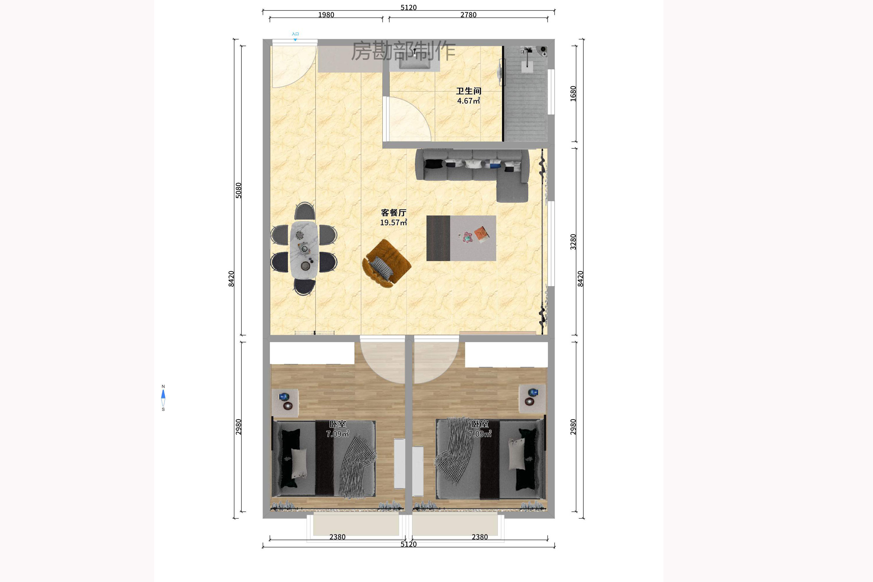 山水华景 山水华景室内图2