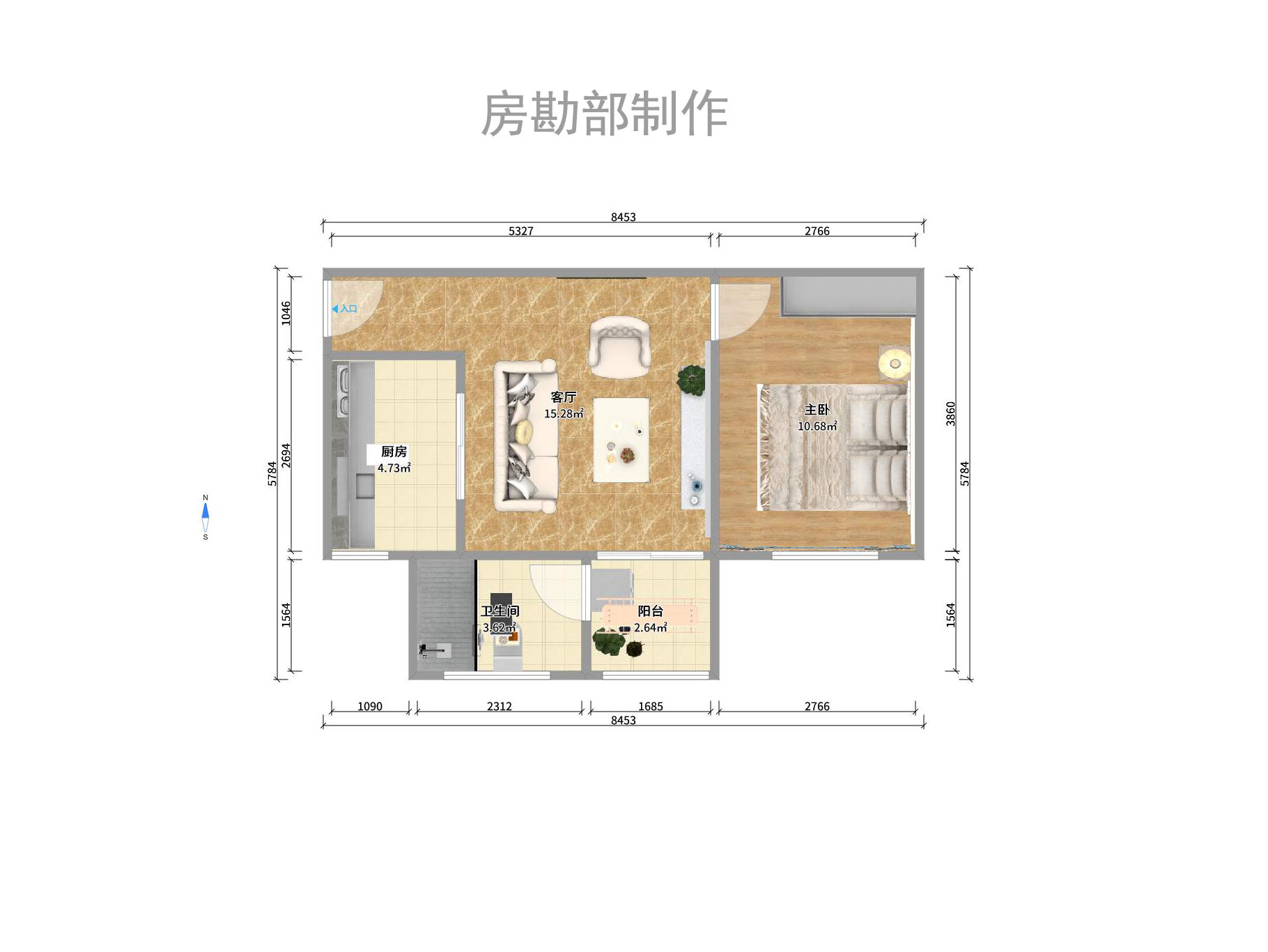 世纪桃花苑室内图2