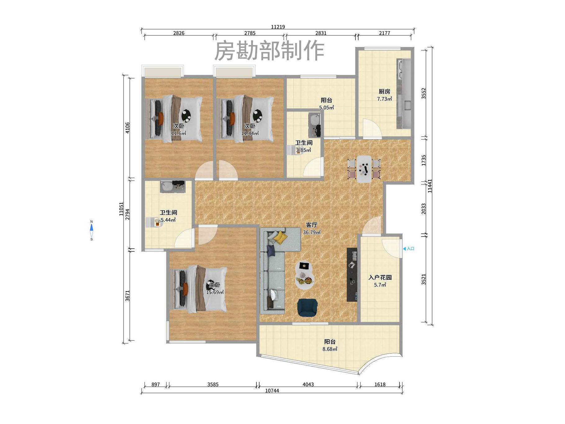 梦网景园室内图2